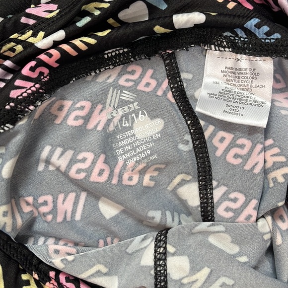 Kids large (14/16) RBX Leggings - Picture 3 of 5